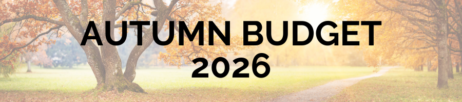 Autumn Budget 2026 NEW 2